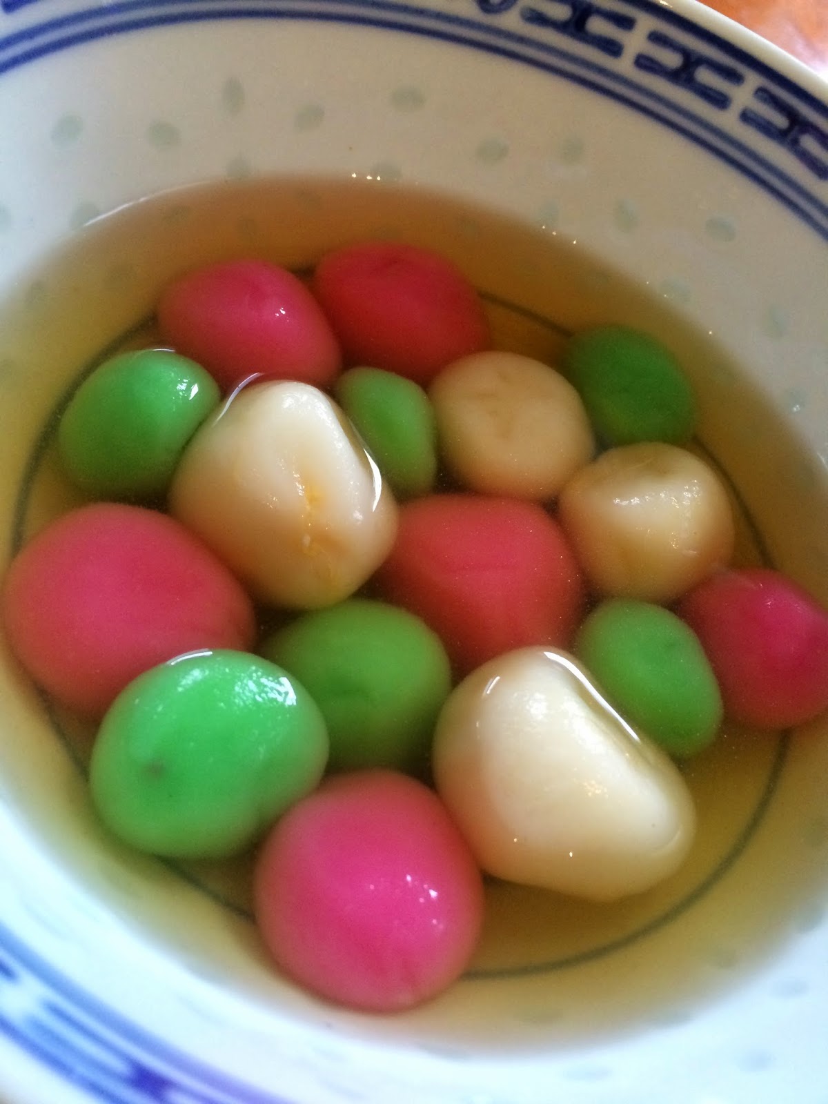 chinese new year sweet rice balls