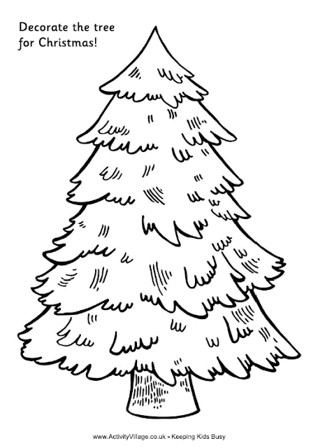 Hand drawn doodle christmas / holiday trees instant download Στο τελευταίο θρανίο της Πάτρας: Στολίστε το δεντράκι με τα στολίδια
