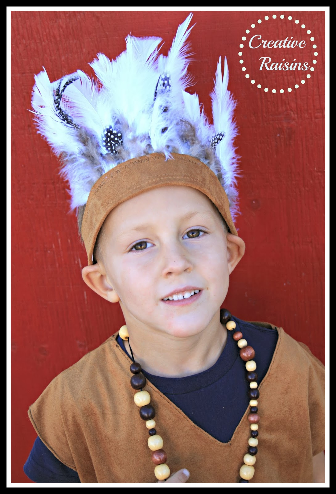 Creative Raisins Native Indian Halloween Costume