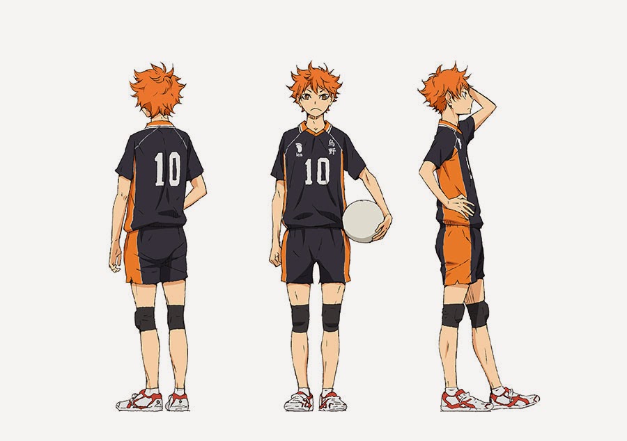 Nuevos diseños de personajes del Anime Haikyuu!! Otaku