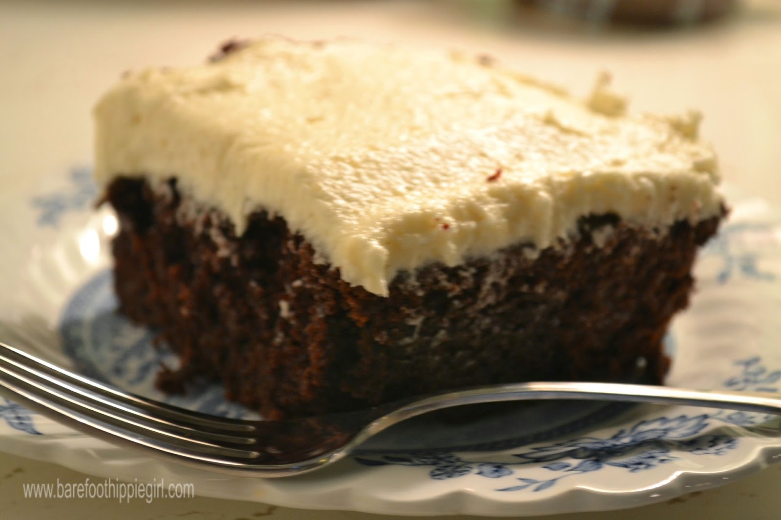 Barefoot Hippie Girl Saucepan Guinness Cake