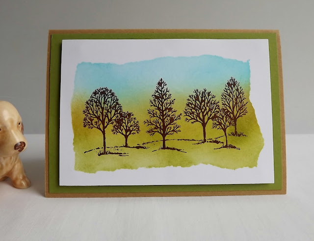 Stampin Up! Lovely as a tree 