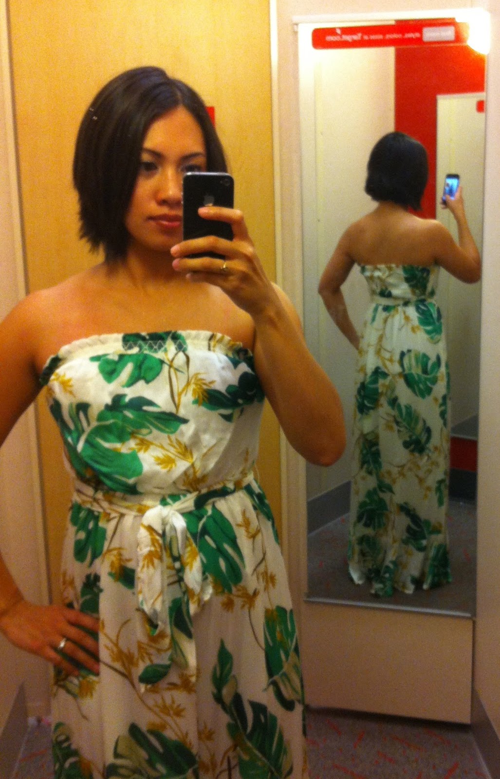 Item: Strapless Maxi Dress by The Webster for Target