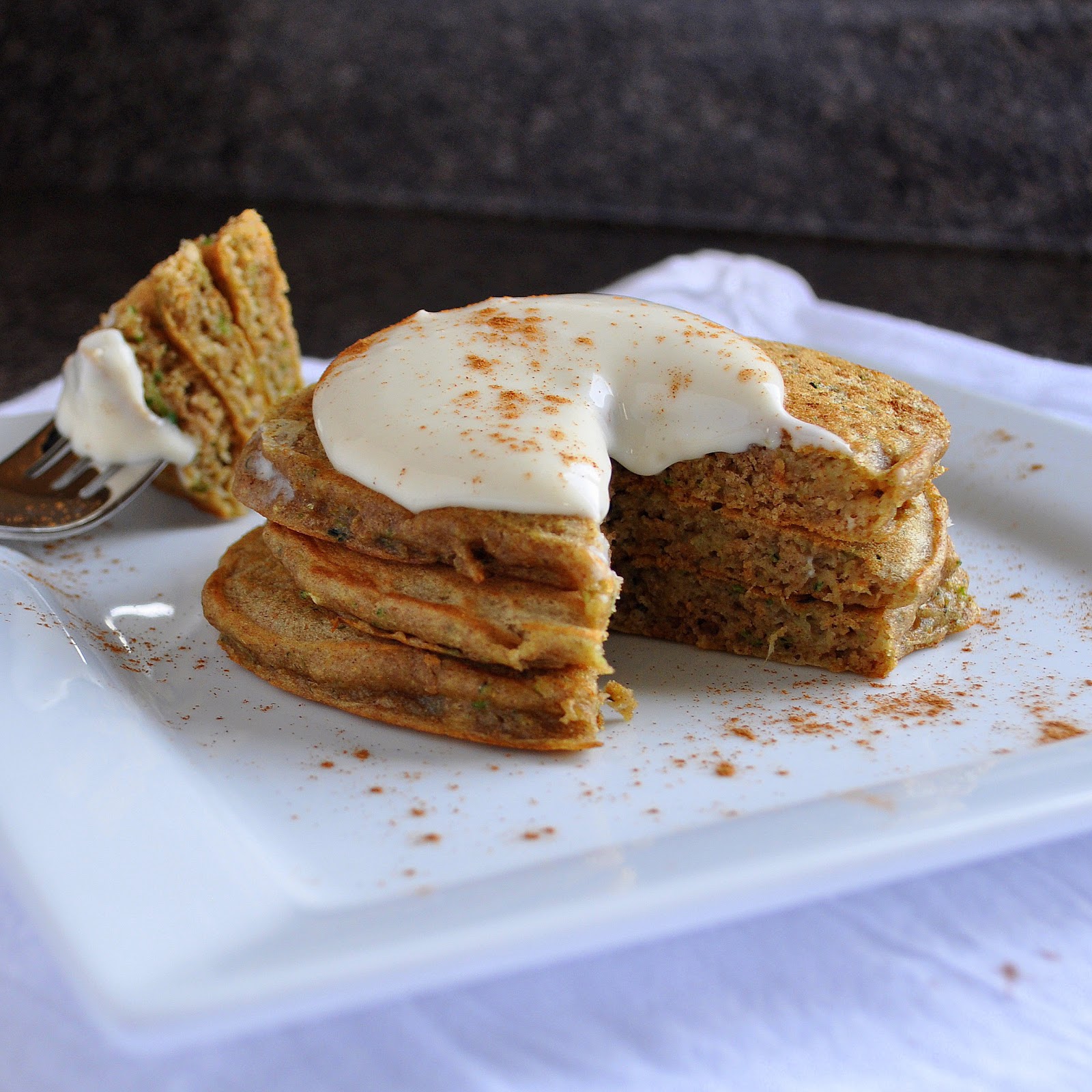 BREANNA'S RECIPE BOX Zucchini Bread Pancakes