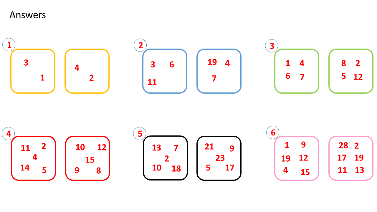 Maths With Friends Ratio Boxes