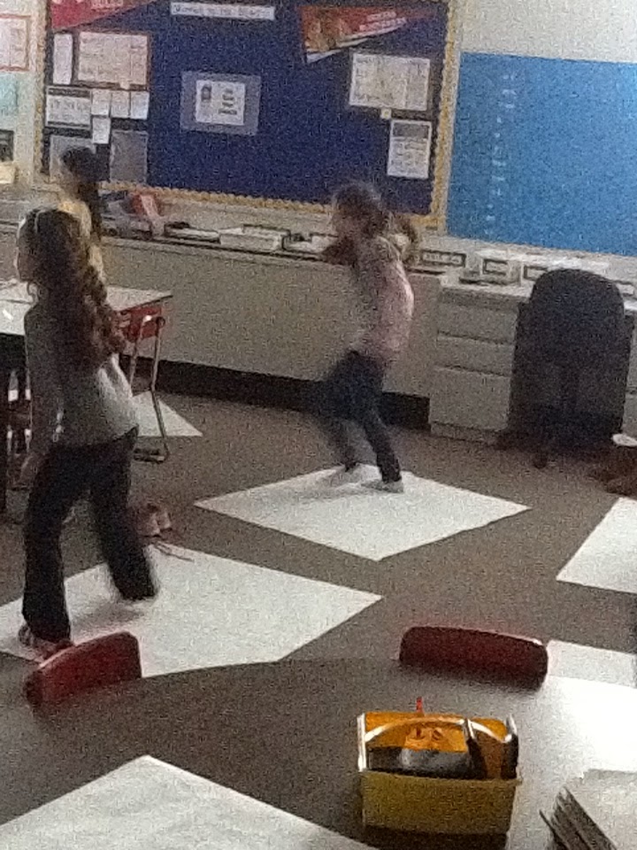 Mrs. K's Math Connection: Add a little movement:  DDR style