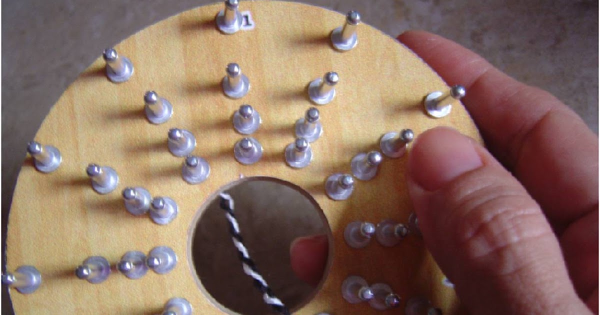 Fashion y Fácil : Tutorial de cómo tejer flores con telar redondo o