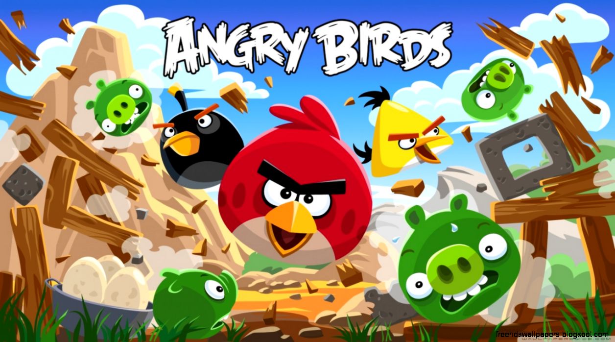 Angry Birds New Version HD desktop wallpaper Widescreen High Angry Birds New Version HD desktop wallpaper Widescreen High