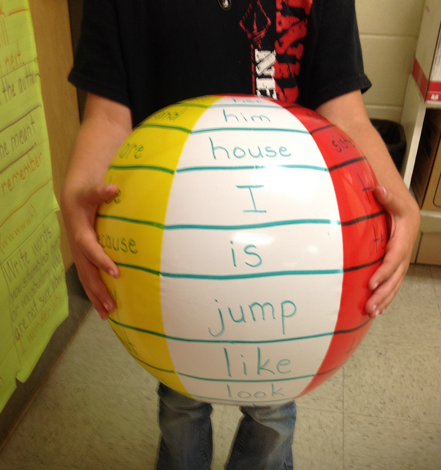 Conversations in Literacy Beach Ball Sight Words