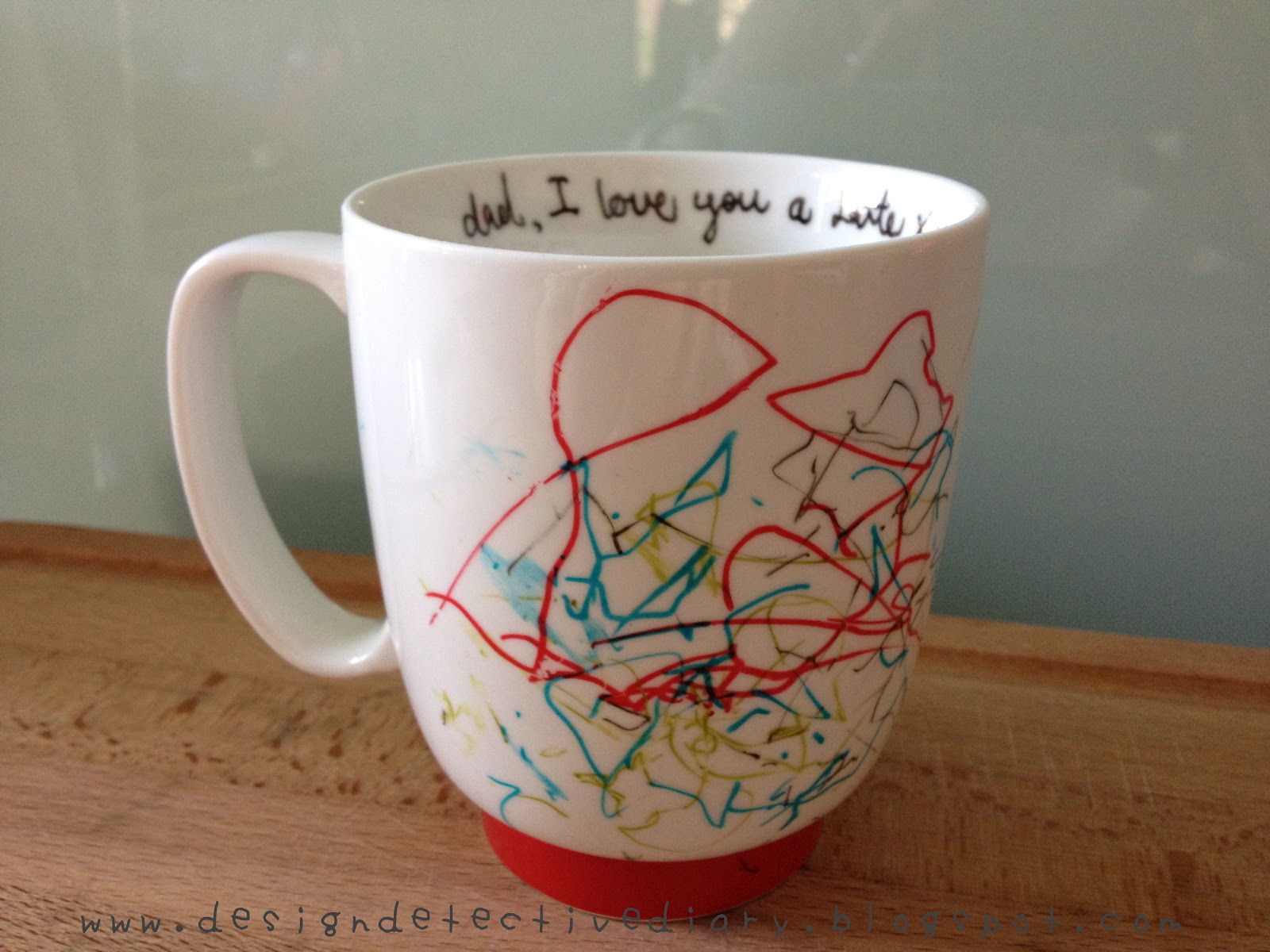 Design Detective DIY Father's Day Mug