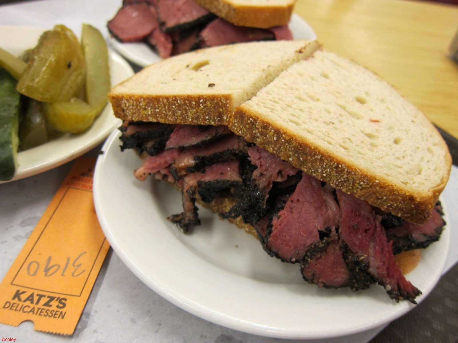 Coley's Just Saying... Katz's Deli for the Best Pastrami on Rye in New