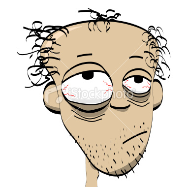 Man Exhausted