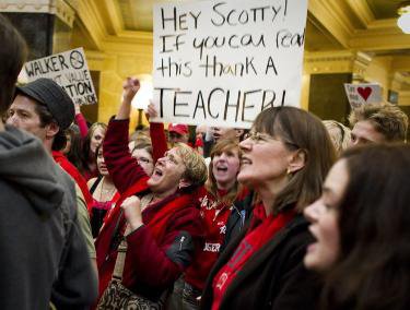 about Wisconsin teachers.