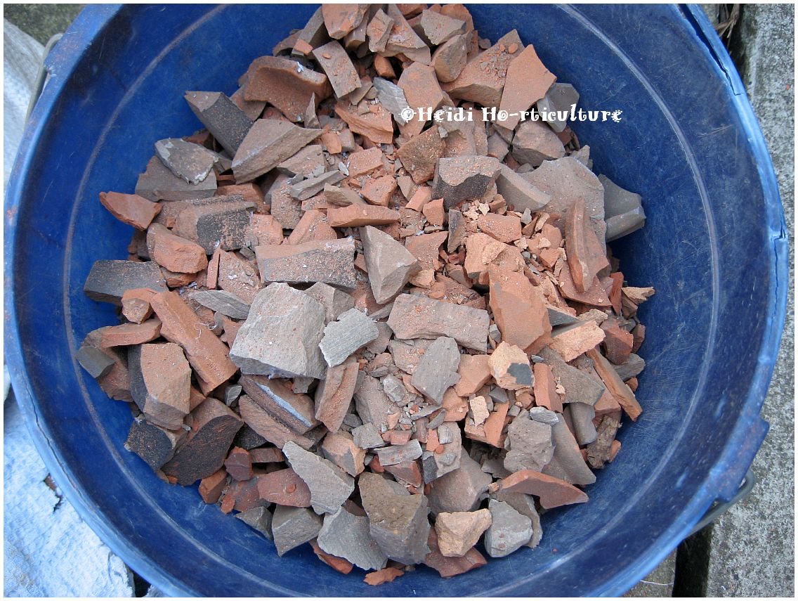 Heidi Horticulture Don't Throw Away Broken Clay Pots Part 2