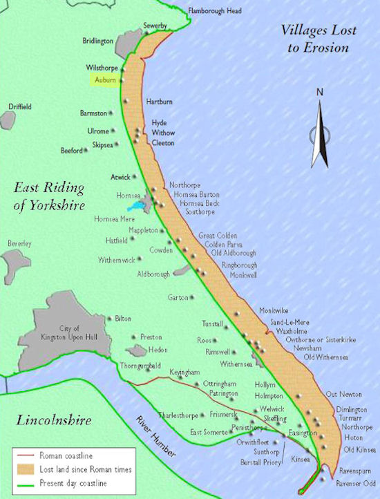 Mappleton Coast Map