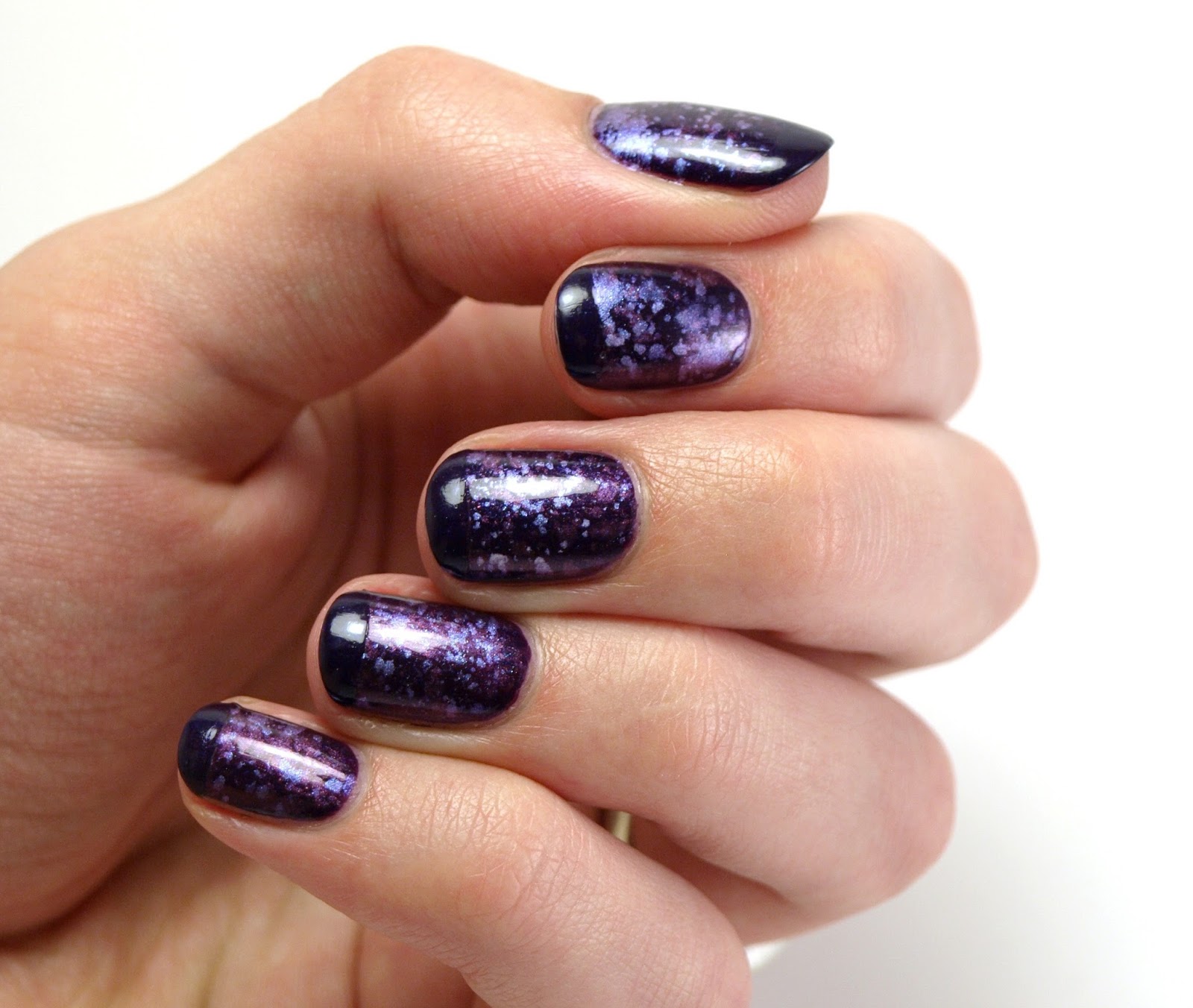Nail Polish Society: 31DC2013 Day 06: Purple Nails