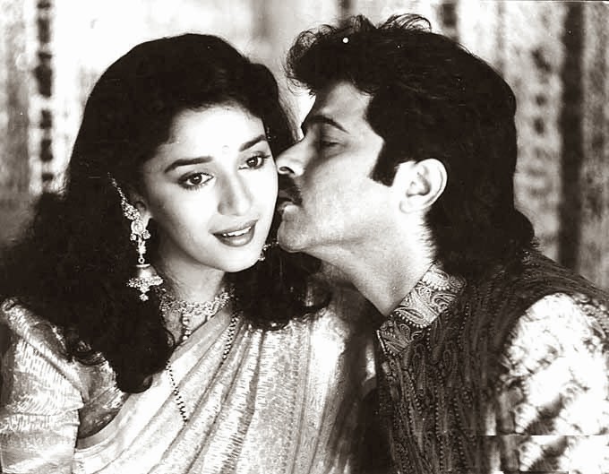 Anil Kapoor & Madhuri Dixit Couple Free HD Wallpapers Download 