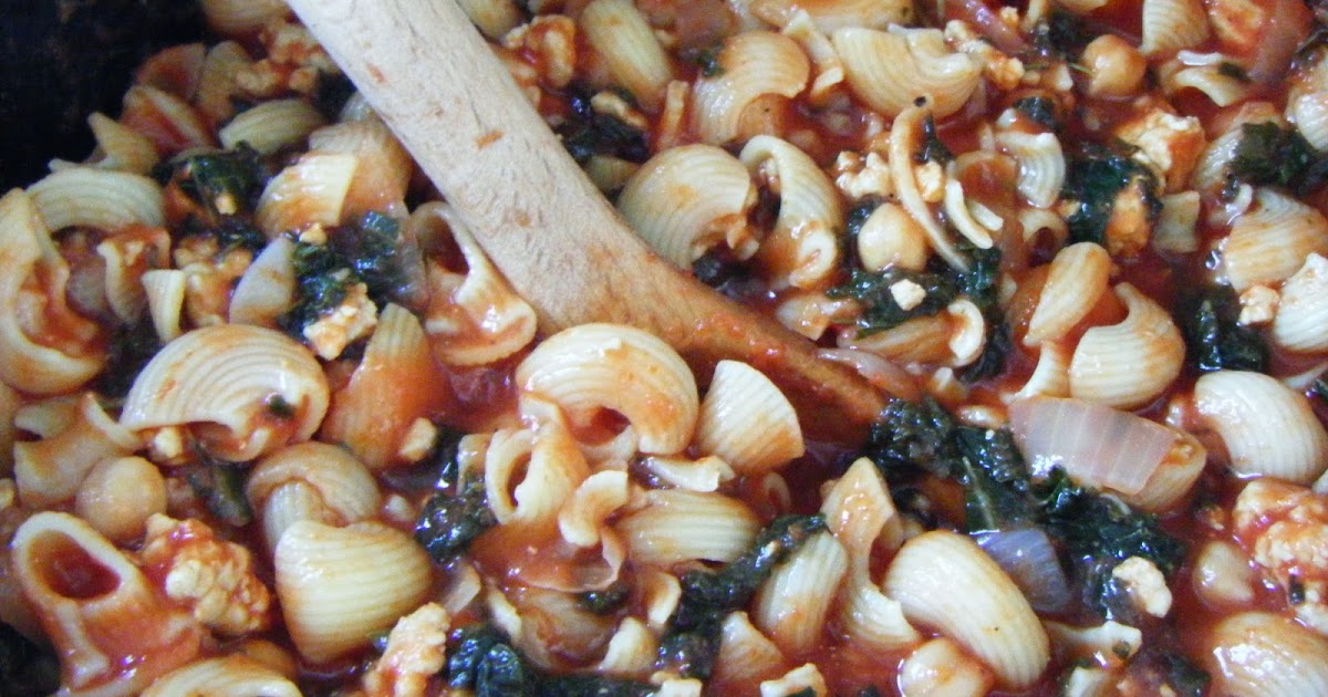 Adventures in Green Living Turkey Garbanzo Bean and Kale Soup with