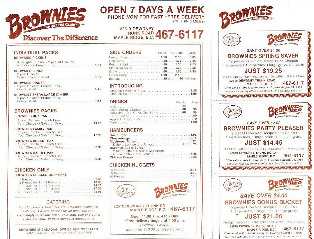 Ronn's Big Pile of Stuff Brownies Recipe Fried Chicken