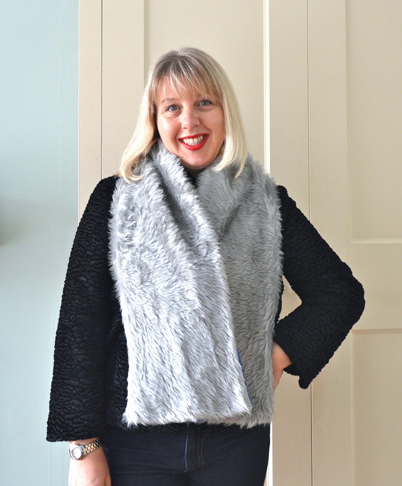 Handmade Jane Faux Fur Scarf Tutorial