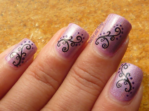 nailart and october 2012