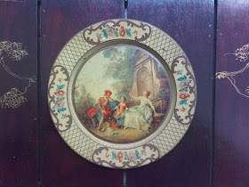 Karya Babah Antik Vintage Daher Decorated Ware Piring Hias Belgium