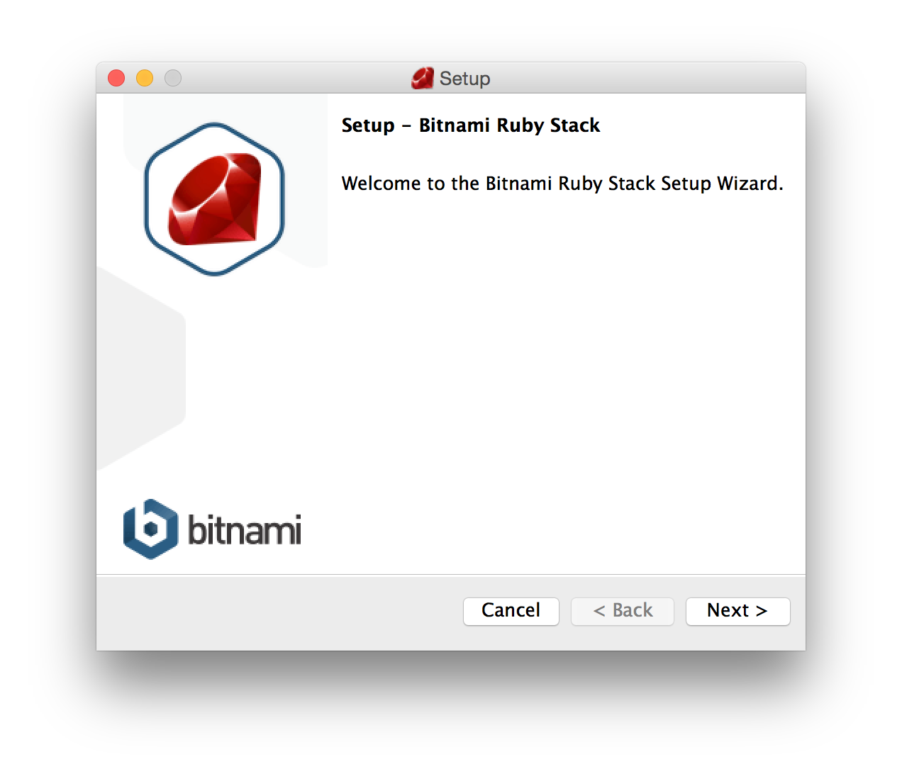start bitnami rubystack start bitnami rubystack