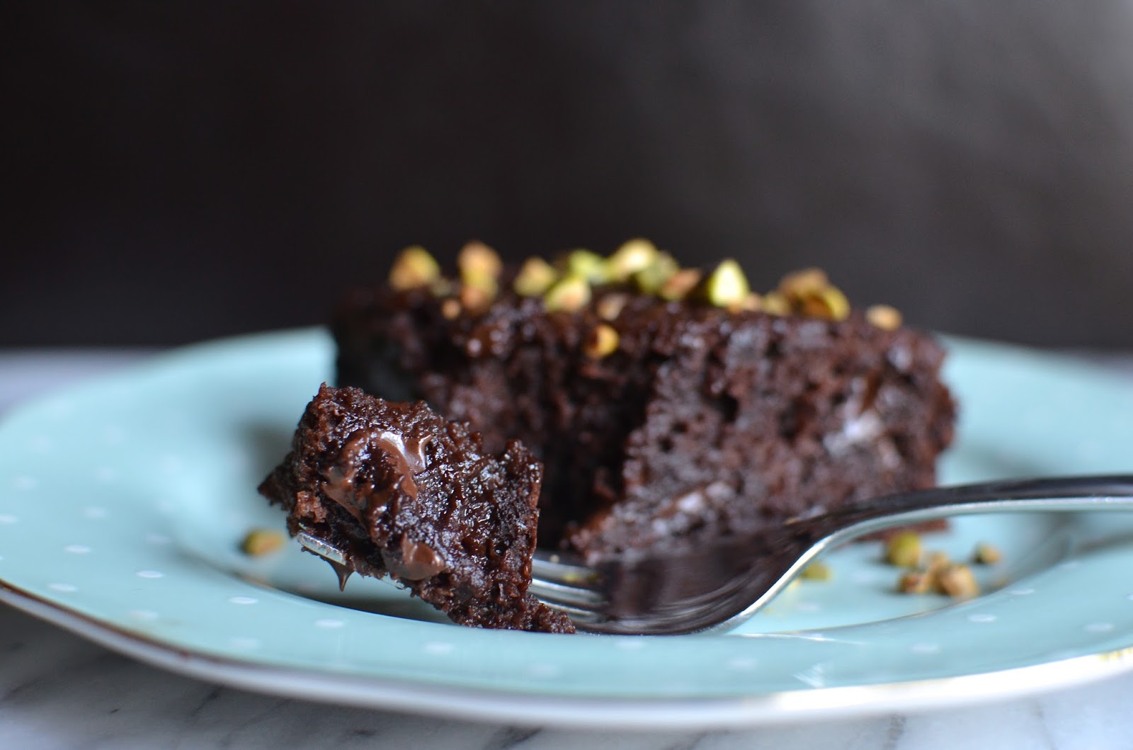 Playing with Flour Fudgy chocolate chip yogurt cake (quick & easy)