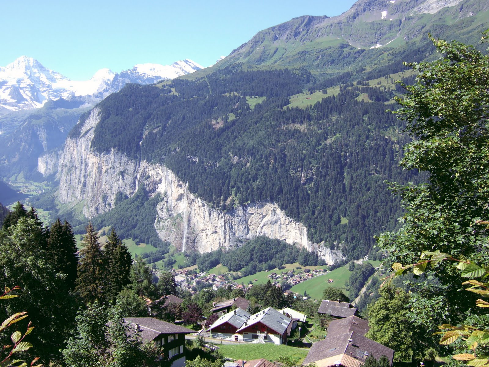 Alpine Trails Grindelwald to Zermatt Day Two Wengen to Murren