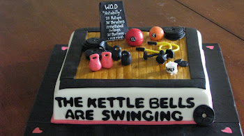 Crossfit cake for a crossfitting Bride-to-be!
