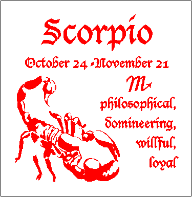 Scorpio Traits Female