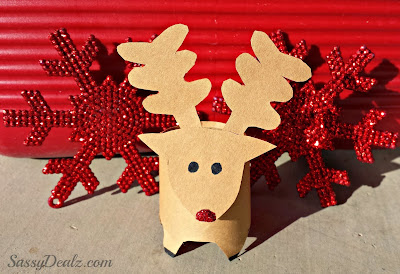 reindeer toilet paper roll craft