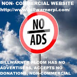BILLWARNERPI.COM IS A NON-COMMERCIAL WEBSITE
