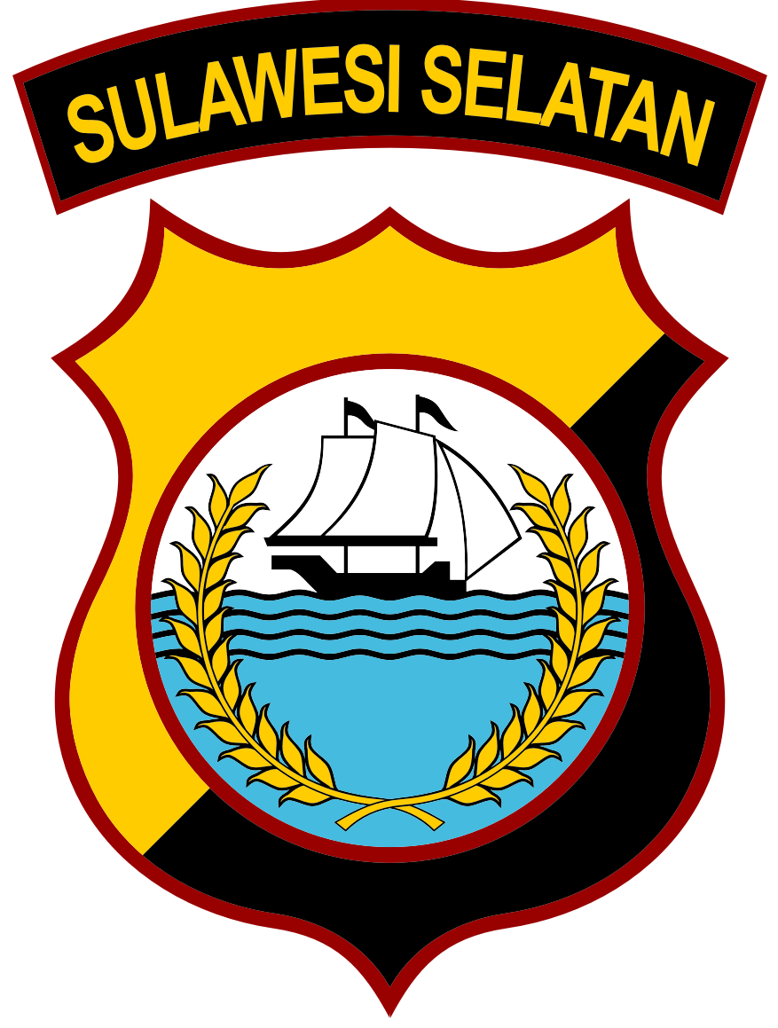 Logo Polda Sulawesi Selatan - Kumpulan Logo Lambang Indonesia