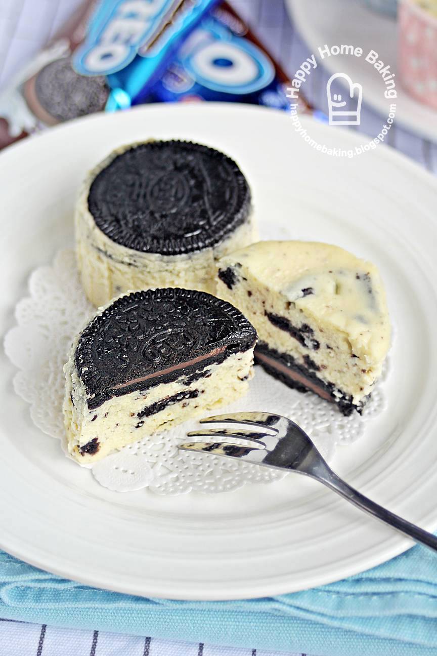 Happy Home Baking Mini Oreo Cheesecake