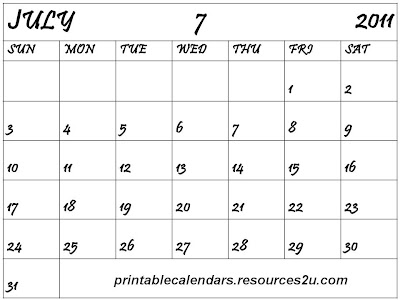 Blank Calendar 2011 on Calendars 2011  Bookmarks  Cards And Other Crafts  Blank Calendar