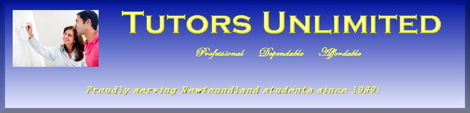 Tutors Unlimited, St. John's, Newfoundland