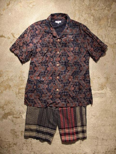 Engineered Garments Chauncey Shirt - Kalamkari India Print Spring/Summer 2015 SUNRISE MARKET