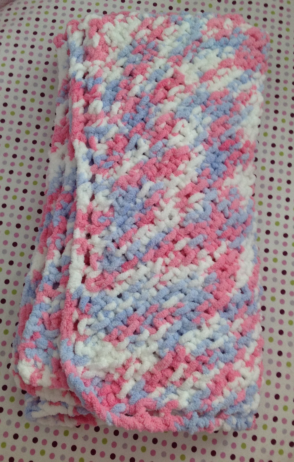 AZ Knitz Corner to Corner Seed Stitch Blanket