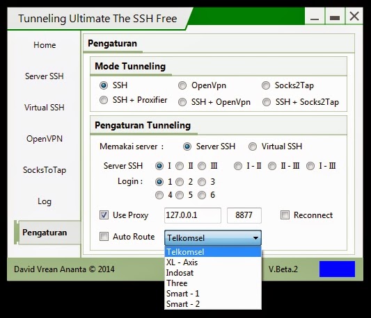 Inject Tunnel Telkomsel XL Axis Indosat Tri Smartfren ...