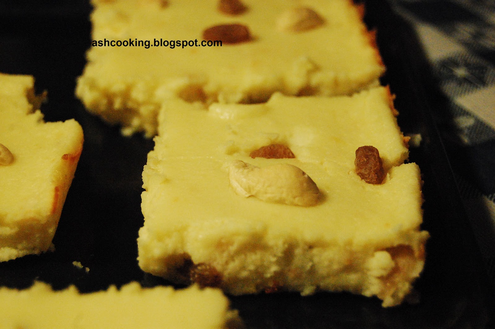 My Cookbook Chanar Pudding Curdled Milk or Paneer Pudding
