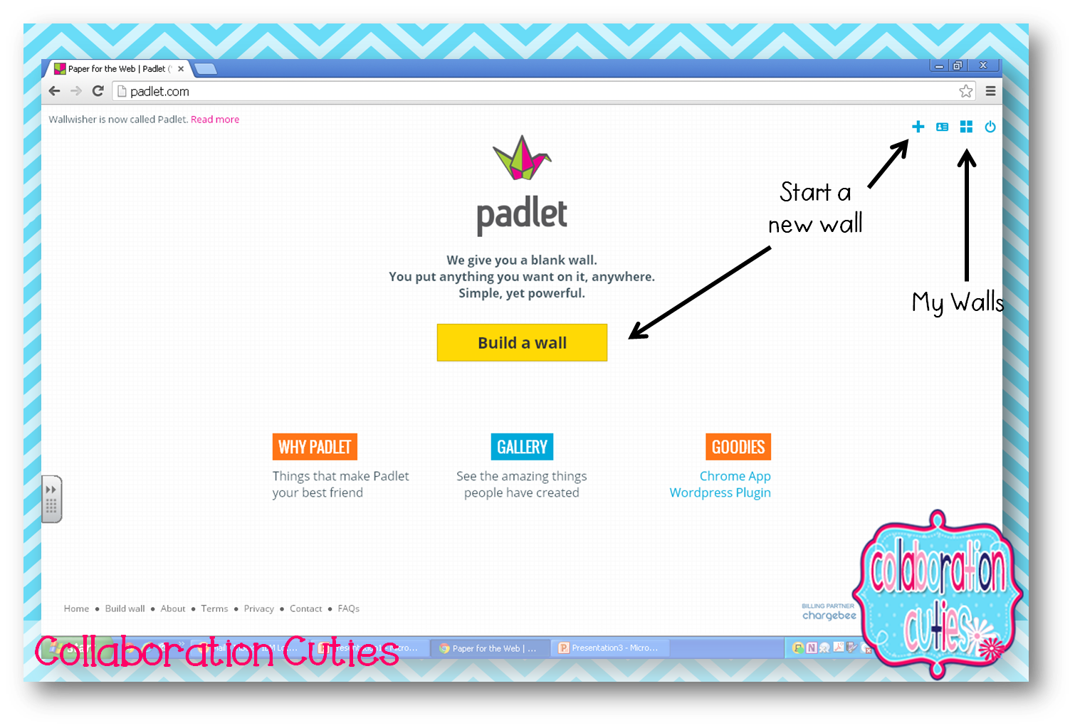 Collaboration Cuties How to use Padlet Online Sticky Notes In