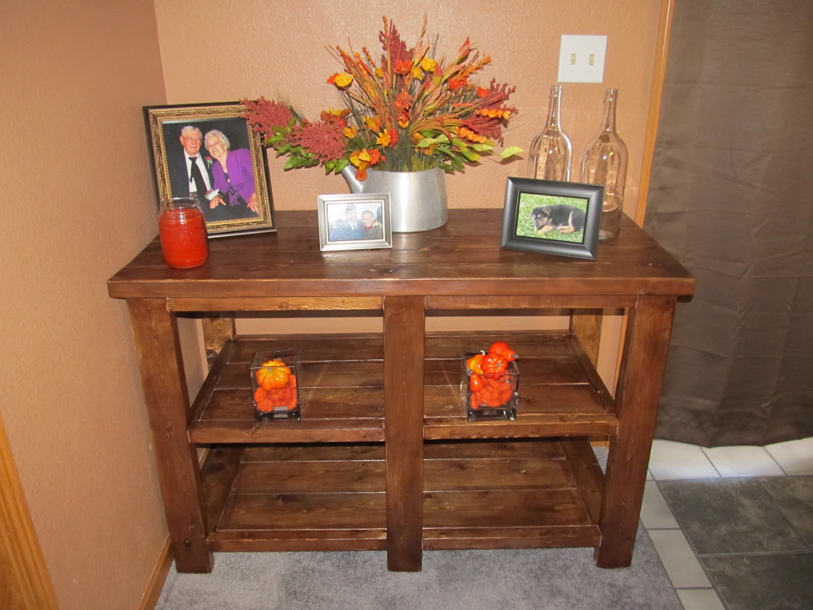 Home Sweet Homemade Finished Console Table