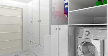 Diva Hogar: CÓMO DISTRIBUIR EL ÁREA DE LAVANDERÍA.