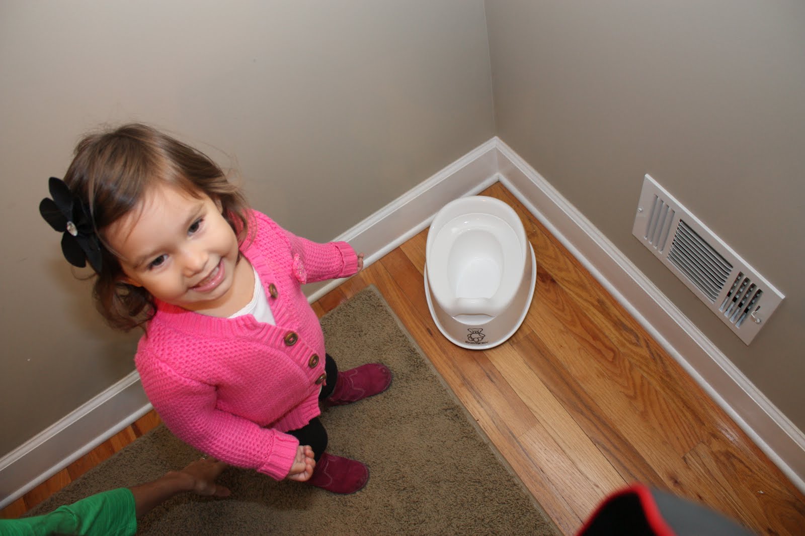Heirloom Sisters Milestones 2 years old Potty Training
