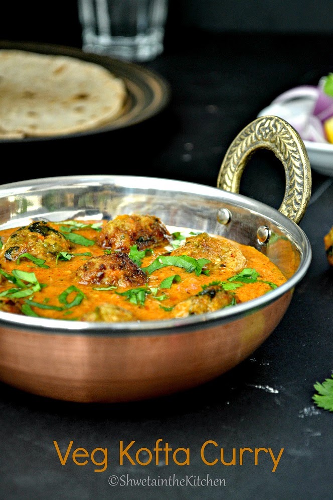 Shweta in the Kitchen: Vegetable Kofta Curry - Veg Kofta Curry