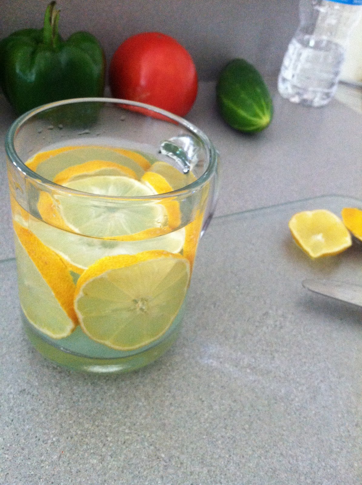 peace love linds: LEMON VASE DIY