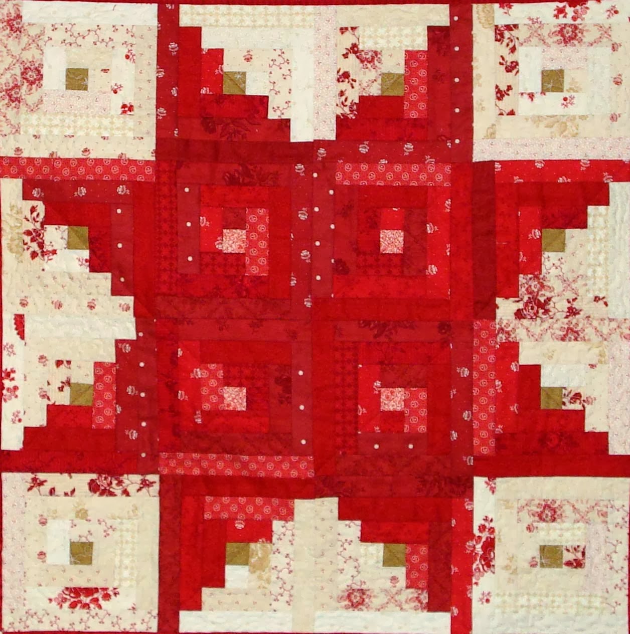 Quilt Inspiration: Free pattern day: Christmas quilts ! (part 3)