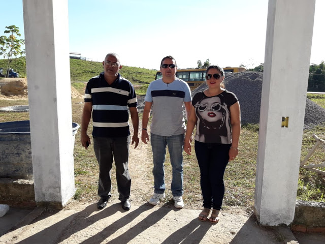 TARAUACÁ: SECRETÁRIO DE EDUCAÇÃO VISITA AS OBRAS DAS ESCOLAS DA REDE MUNICIPAL