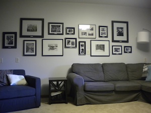One Project at a Time - DIY Blog: #173- Family Room Wall Art